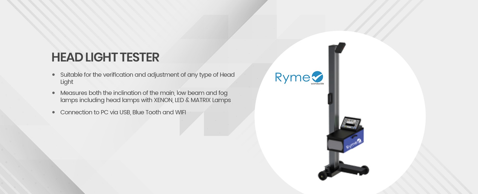 Ryme (Spain) Headlight Testers